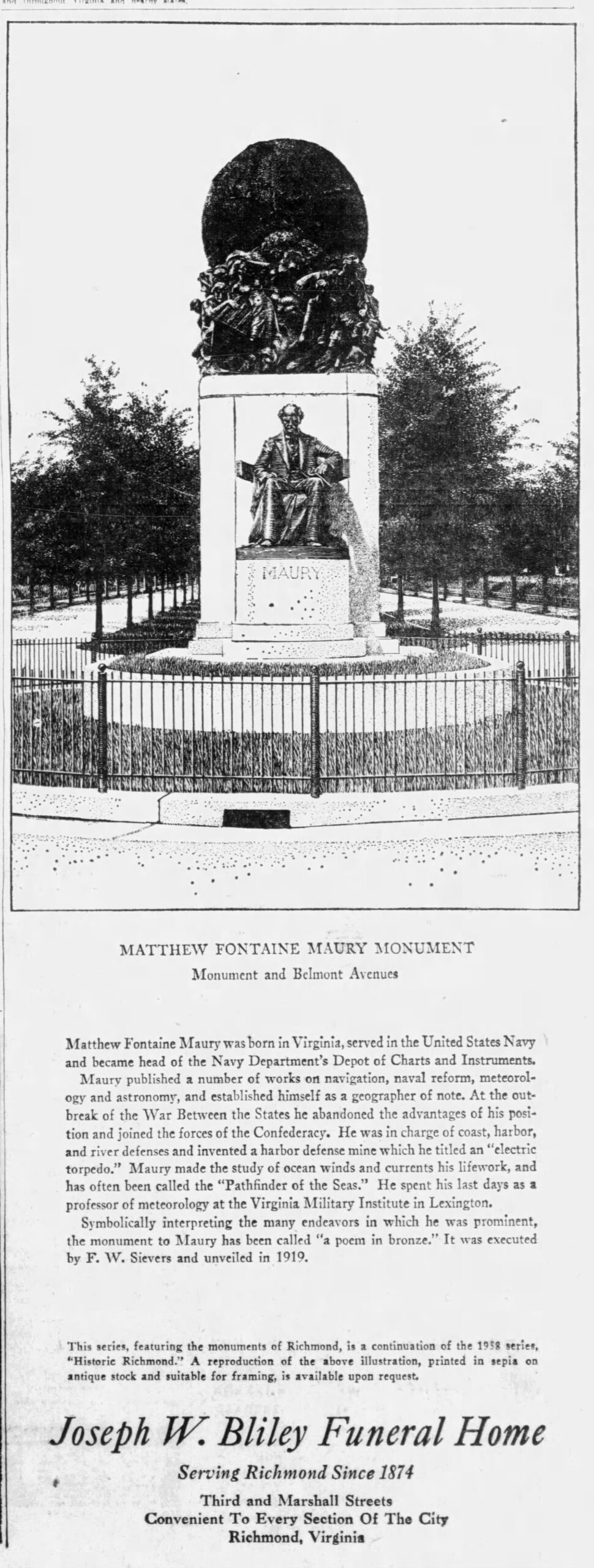 Matthew Fontaine Maury: Richmond Times-Dispatch · Mar 10, 1959