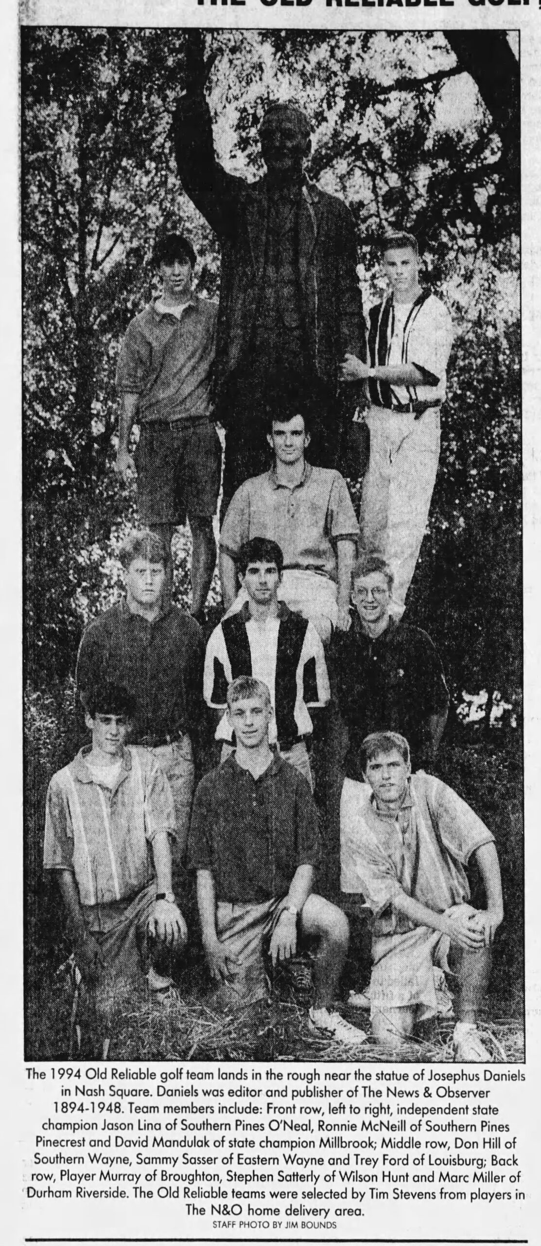 Josephus Daniels: The Raleigh News & Observer · Jun 1, 1994